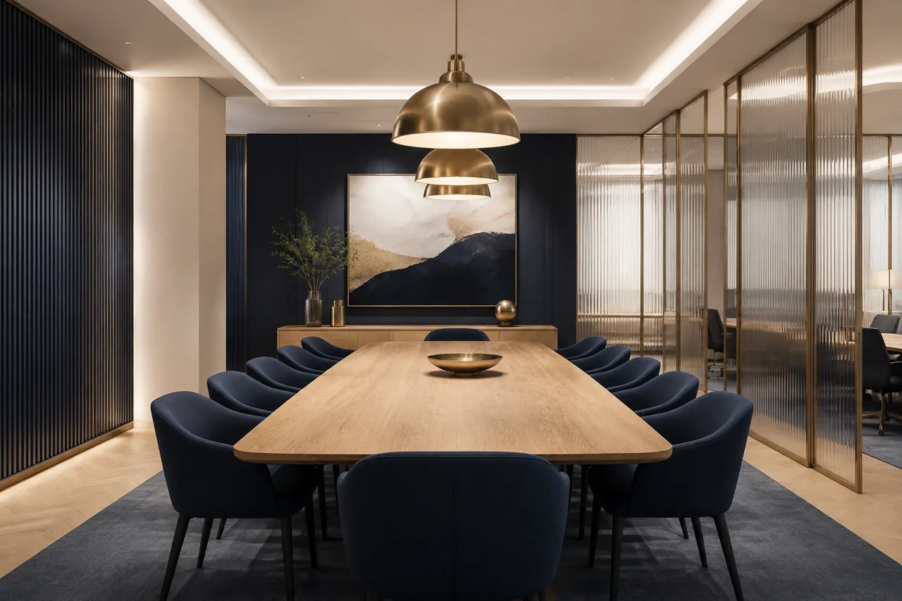 Illustrative meeting room, not Minetal premises